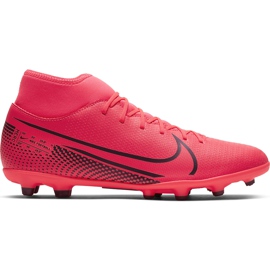 Nike Mercurial Superfly 7 Club FG / MG AT7949 606 fotbollsskor röd röd