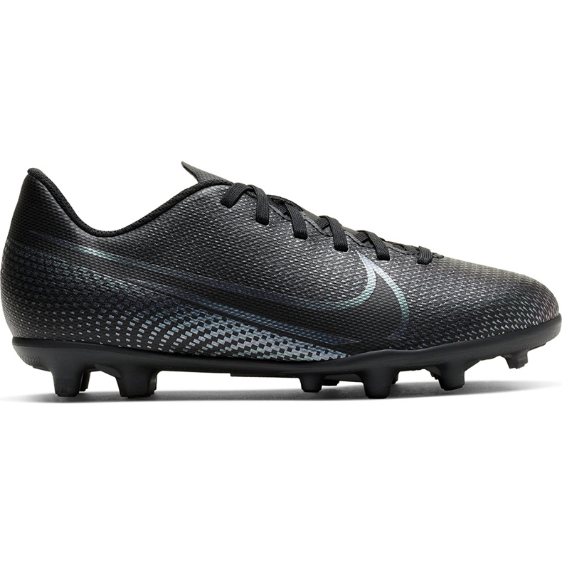 Nike Mercurial Vapor 13 Club FG / MG Junior AT8161 010 fotbollsskor svart svart