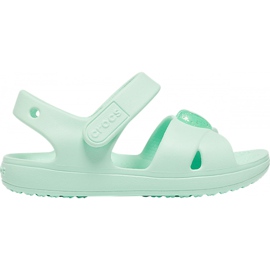 Crocs barn sandaler Classic Cross Strap Sandal Ps neo mint 206245 3TI grön