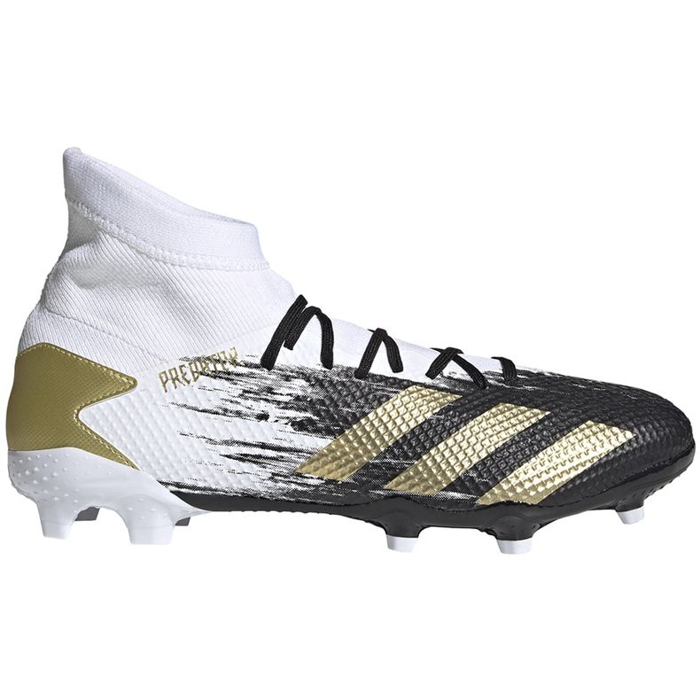 Adidas Predator 20.3 Fg FW9196 fotbollsskor vit