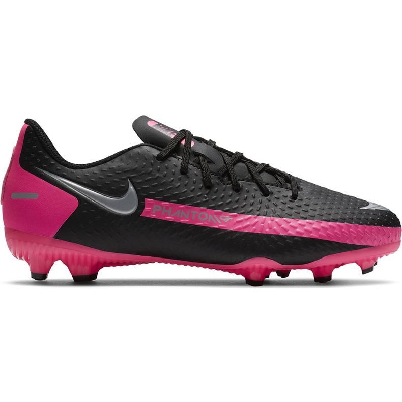 Nike Phantom Gt Academy FG / MG Junior CK8476 006 fotbollsskor svart svart