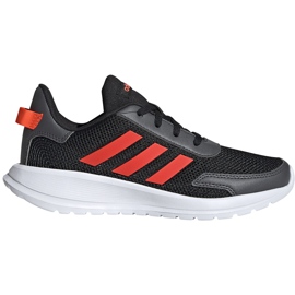 Adidas Tensaur Run K barnskor svart och orange EG4124