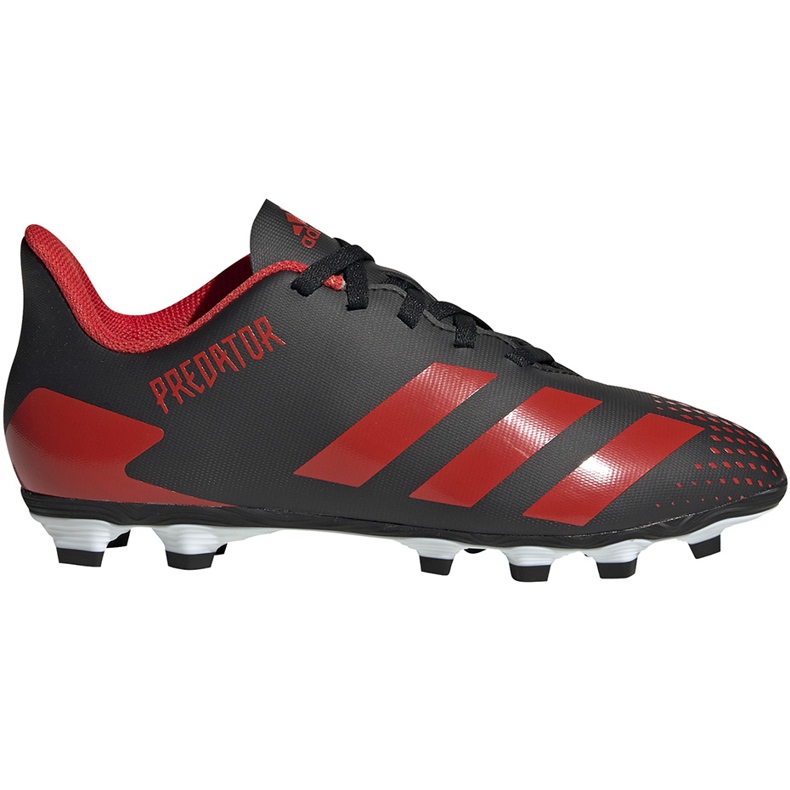 Adidas Predator 20.4 FxG Jr EF1931 fotbollsskor mångfärgad svart