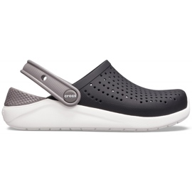 Crocs Kids LiteRide Träskor Barn svart och vitt 205964 066