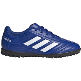 Adidas Copa 20.4 Tf EH0931 fotbollsskor blå blå