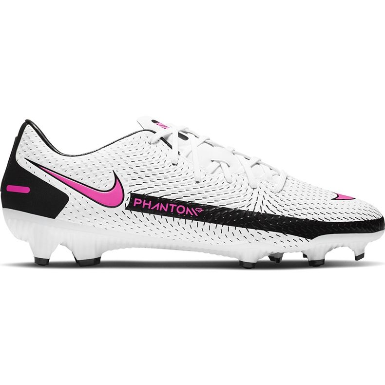 Nike Phantom Gt Academy FG / MG CK8460 160 fotbollsskor vit vit
