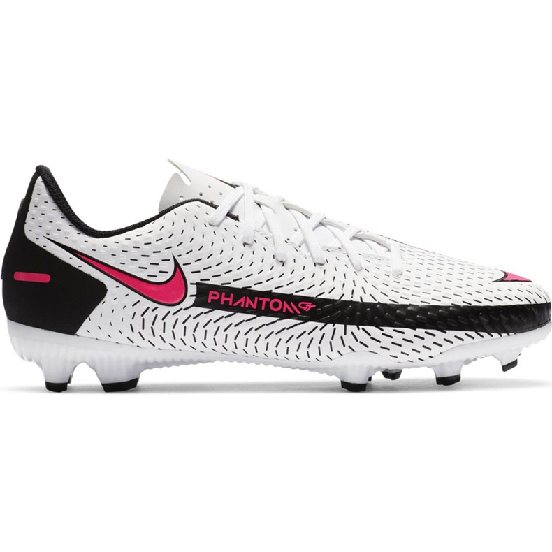 Nike Jr Phantom Gt Academy FG / MG CK8476 160 fotbollsskor vit vit