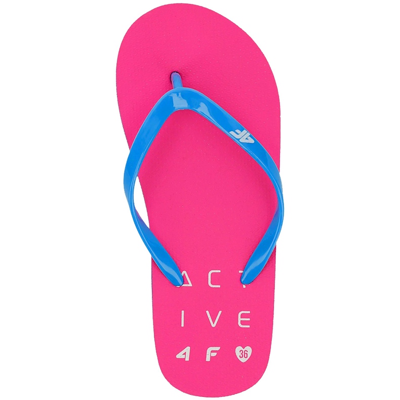 Tofflor för tjejer 4F fuchsia HJL20 JKLD001 55S rosa