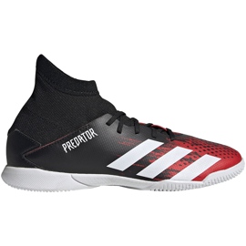 Adidas Predator 20.3 In Jr fotbollsskor svarta och röda EF1954 mångfärgad
