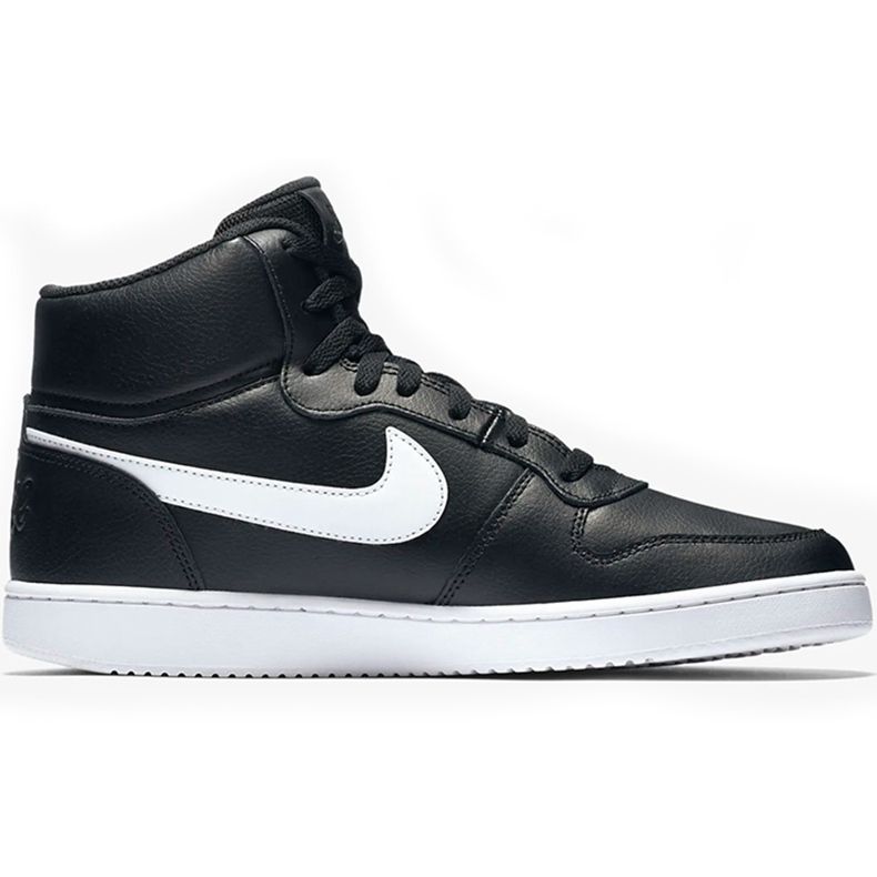 Nike Ebernon Mid svartvita AQ1773 002 herrskor