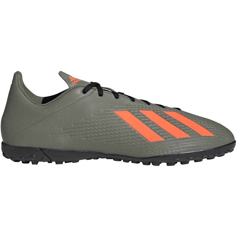 Gröna adidas X 19.4 Tf fotbollsskor EF8370 grå