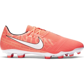 Nike Phantom Venom Academy Fg AO0566 810 fotbollsskor mångfärgad orange