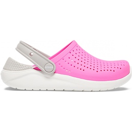 Crocs för barn LiteRide Clog Kids rosa-vit 205964 6QR