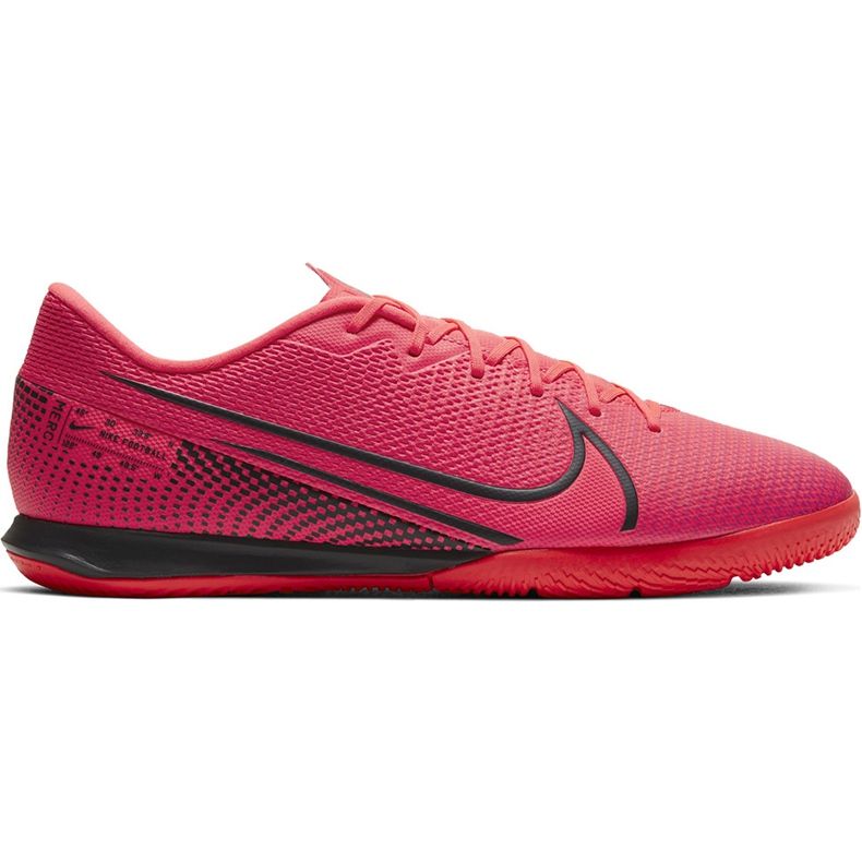 Nike Mercurial Vapor 13 Academy Ic AT7993 606 fotbollsskor rosa röd