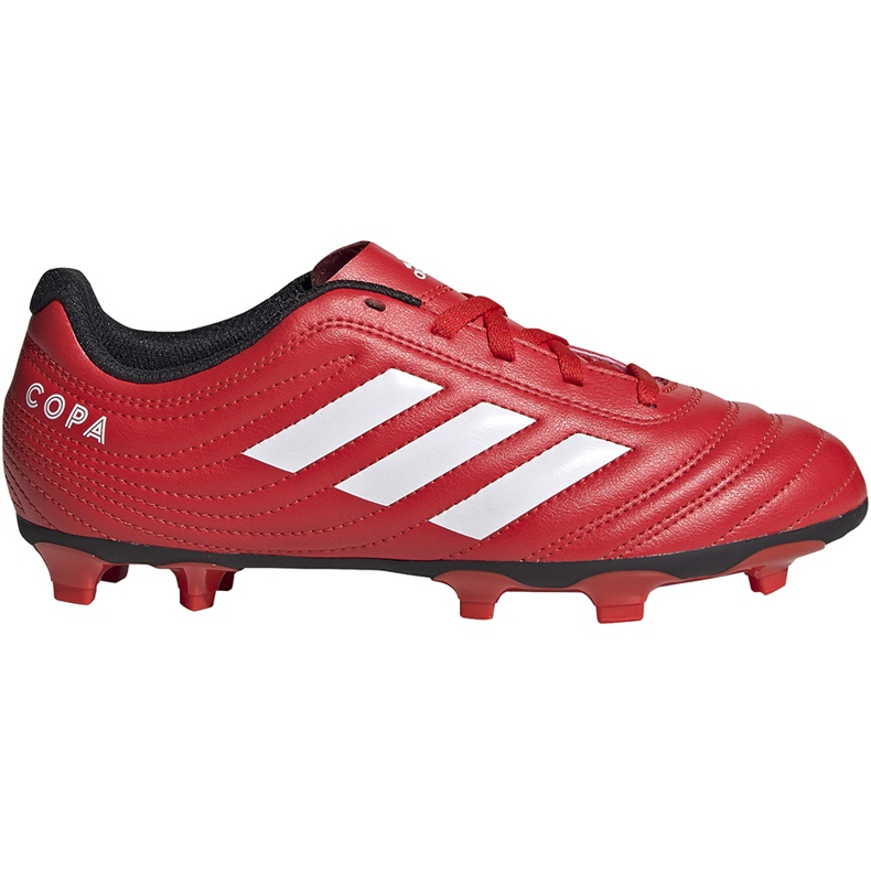 Adidas Copa 20.4 Fg Junior röda EF1919 fotbollsskor