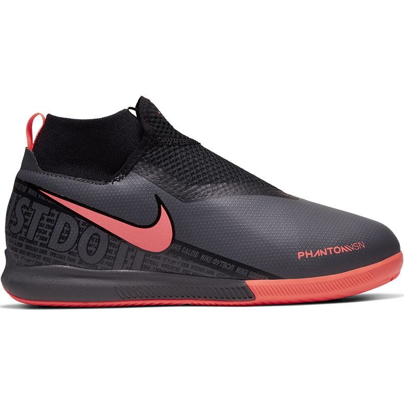 Nike Phantom Vsn Academy Df Ic Jr AO3290 080 fotbollsskor blå grå