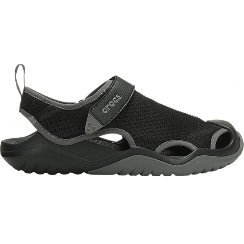 Crocs sandaler för män Swiftwater Mesh Deck Sandal M svart 205289 001