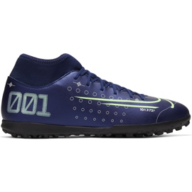 Nike Mercurial Superfly 7 Club Mds Tf BQ5437 401 fotbollssko marinblå marinblå