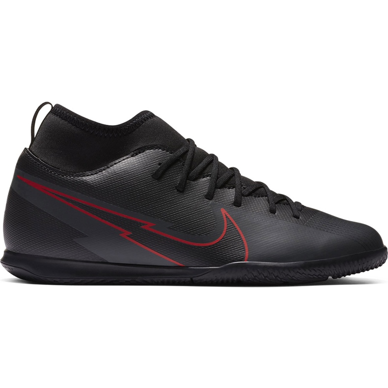 Nike Mercurial Superfly 7 Club Ic Junior AT8153 060 fotbollsskor svart svart