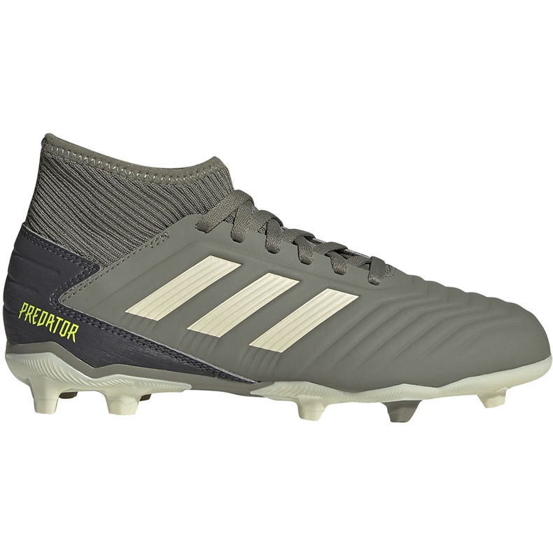 Adidas Predator 19.3 Fg Jr EF8215 fotbollsskor grå