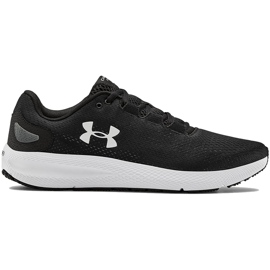 Under Armour Ua Charged Pursuit 2 herrskor svart och vitt 3022594 001