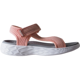 Kappa Vedity Ii sandaler för kvinnor rosa-grå-vita 242811 2110
