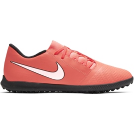 Nike Phantom Venom Club Tf AO0579 810 fotbollsskor apelsin vit, orange (lax)