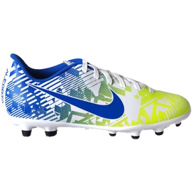 Nike Mercurial Vapor 13 Club Njr FG / MG Junior CV9351 104 fotbollsskor flerfärgad grå
