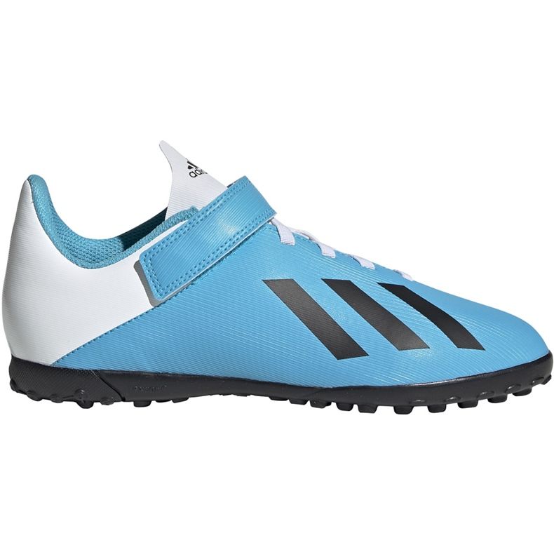 Adidas X 19.4 H&amp;L Tf Junior fotbollsskor blå EF9126