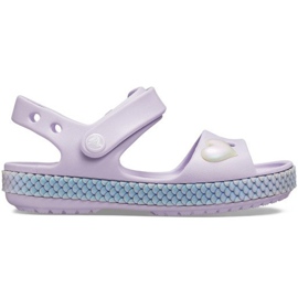 Crocs barnsandaler Crocband Imagination Sandal Ps lila 206 145 530 purpur