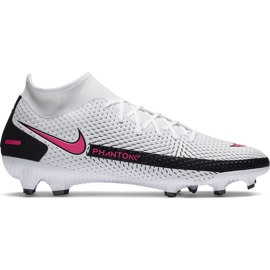 Nike Phantom Gt Academy Df FG / MG CW6667 160 fotbollsskor vit vit