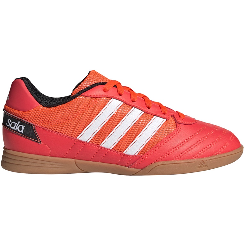 Adidas Super Sala Junior röda fotbollsskor FV2639