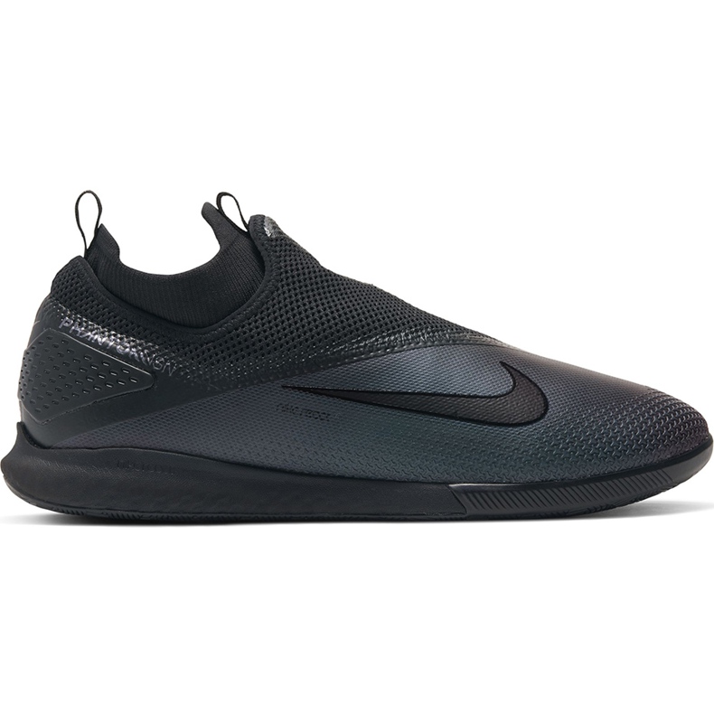 Nike React Phantom Vsn 2 Pro Df Ic CD4170 010 fotbollsskor svart svart