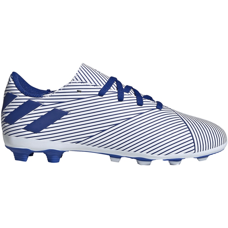 Adidas Nemeziz 19.4 FxG Junior EF1740 fotbollsskor mångfärgad vit