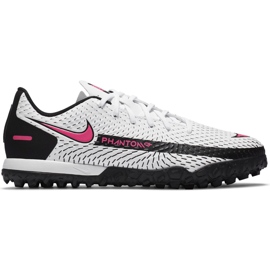 Nike Jr Phantom Gt Academy Tf CK8484 160 fotbollssko vit vit