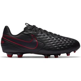 Nike Tiempo Legend 8 Academy FG / MG Junior AT5732 060 fotbollsskor svart svart