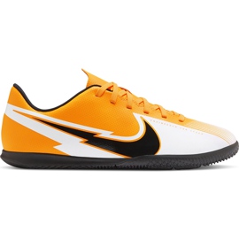 Nike Mercurial Vapor 13 Club Ic Junior AT8169 801 fotbollsskor apelsin apelsin