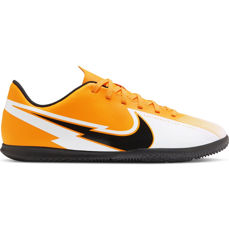 Nike Mercurial Vapor 13 Club Ic Junior AT8169 801 fotbollsskor orange orange