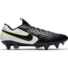 Nike Tiempo Legend 8 Elite Sg Pro Ac AT5900 007 fotbollsskor svart flerfärgad