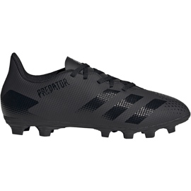Adidas Predator 20.4 FxG EF1649 fotbollsskor svart svart