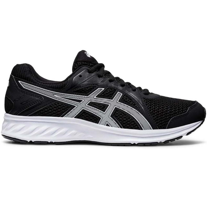 Asics Jolt 2 svartvita löparskor för män 1011A167 007