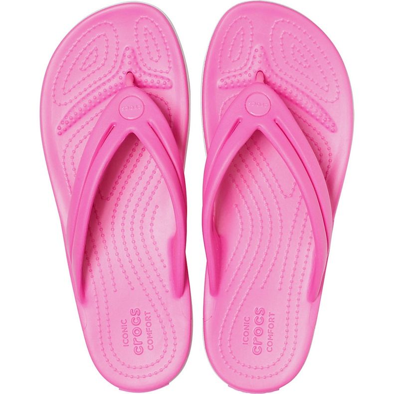 Crocs tofflor dam Crocband Flip W rosa 206100 6QQ