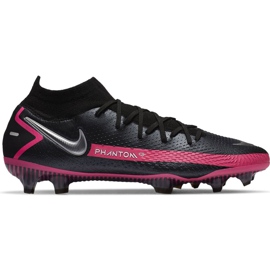 Nike Phantom Gt Elite Df Fg CW6589 006 fotbollsskor svart svart