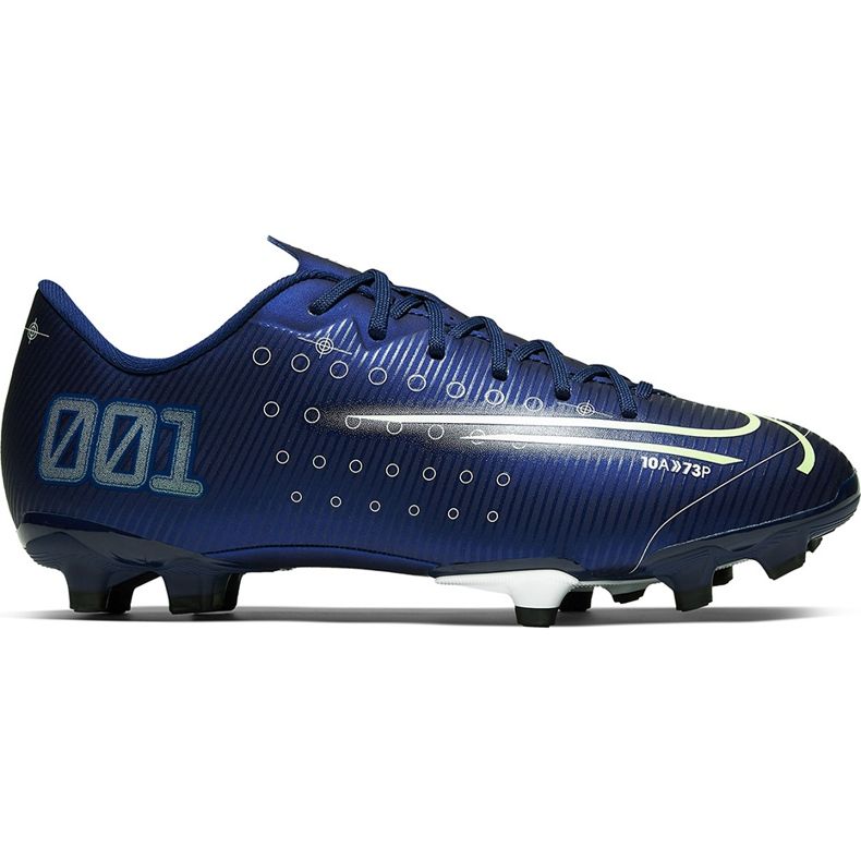 Nike Mercurial Vapor 13 Academy Mds FG / MG CJ1292 401 fotbollsskor marinblå marinblå