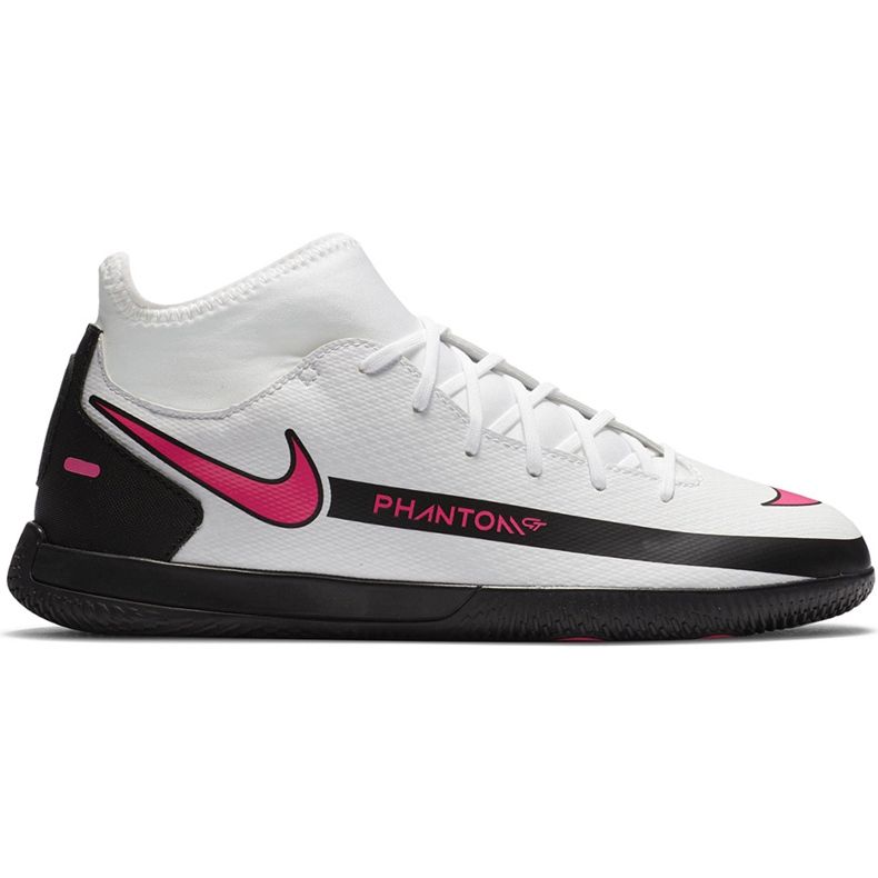 Nike Phantom Gt Club Df Ic Junior CW6728 160 fotbollsskor vit vit