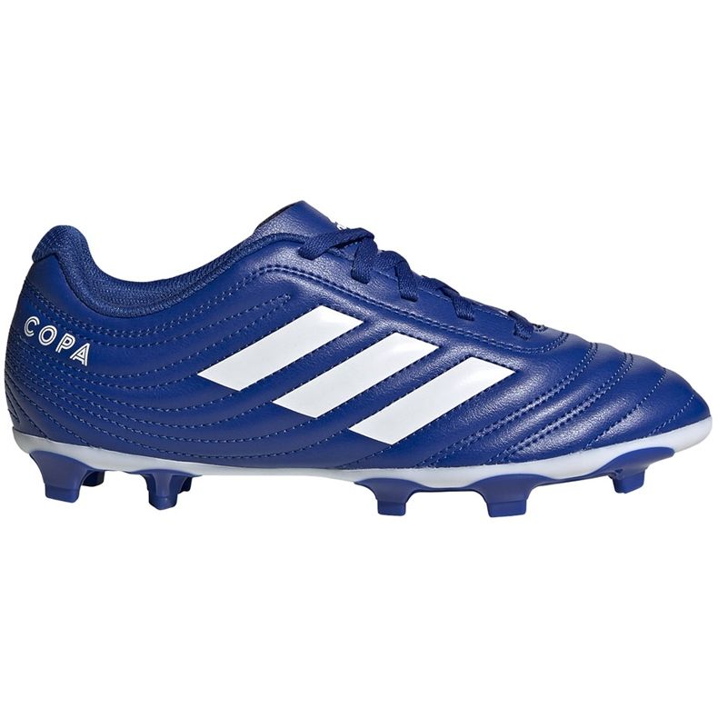 Adidas Copa 20.4 Fg Junior EH1813 fotbollsskor blå blå
