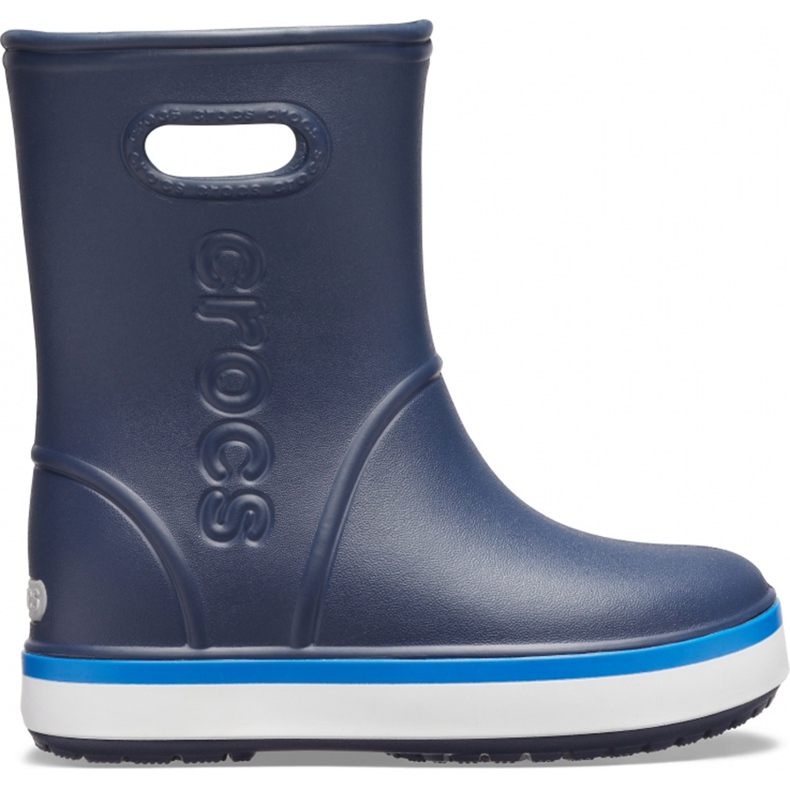 Crocs regnstövlar för barn Crocband Rain Boot Barn marinblå 205827 4KB