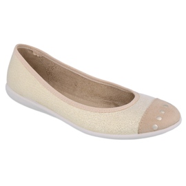 Befado Youth Ballerinas 309Q016 med strass beige