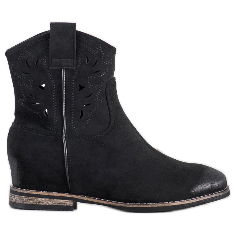 Vinceza Vincez wedge cowboystövlar svart