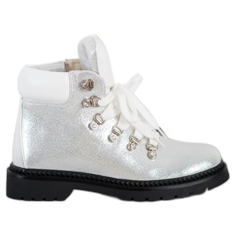 Bello Star Silverfångare vit silver-